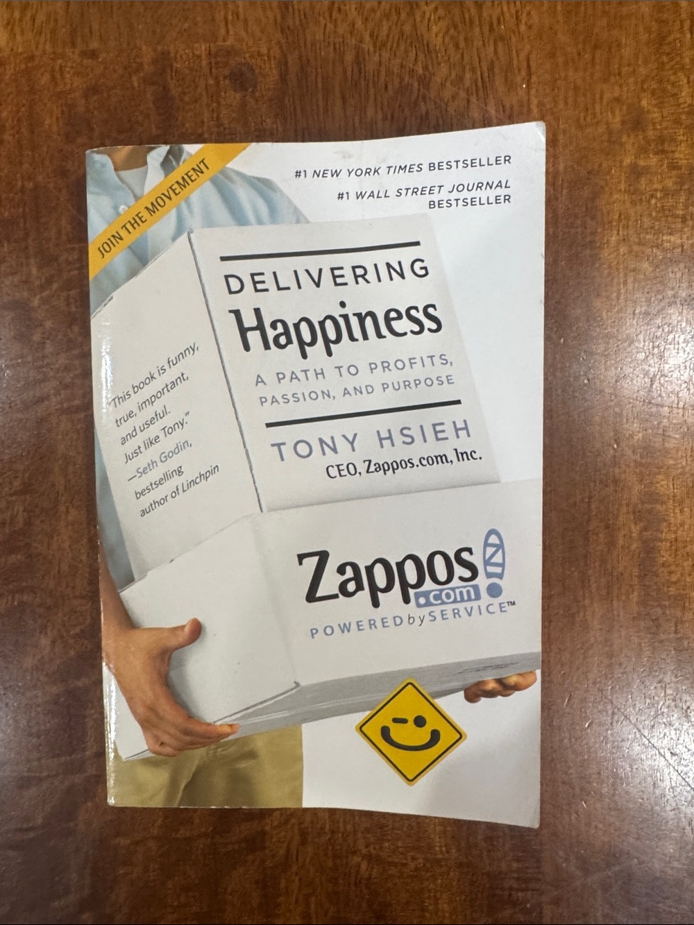 New York Times Best Seller Delivering Happiness. A Path to Profits, Passion